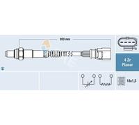 Sonda lambda después de catalizador Sonda de diagnosis 77403 FAE para AUDI VW