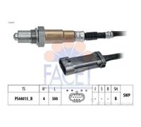 Sonda Lambda Facet 10.8280 Made In Italy - Oe Equivalent para Nissan Opel