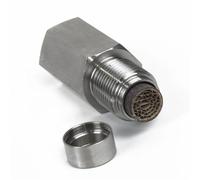 Sonda Lambda Oxígeno Universal 90 grados 135 180 para Mini catalítico O2 Sensor de oxígeno espaciador adaptador luz del motor CEL Check Bung