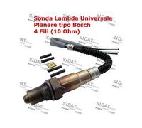 Sonda Lambda Sidat 90074 para Alfa Romeo Audi Bmw Chrysler Citroën Dodge Fiat VW