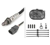 HELLA Sonda Lambda para VOLKSWAGEN: Sharan, Passat, Polo, Transporter, Touran, Touareg, Golf & SKODA: Fabia & SEAT: Cordoba (Ref: 6PA 009 166-851)