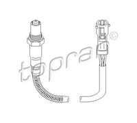 Sonda lambda Sonda plana 302 377 TOPRAN para FORD GALAXY I FIESTA IV KA FOCUS I