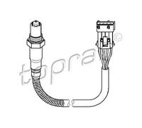 Sonda lambda Sonda plana 722 025 TOPRAN para PEUGEOT CITROËN