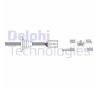 Sonda lambda Sonda plana ES20076-12B1 DELPHI para MITSUBISHI SPACE WAGON