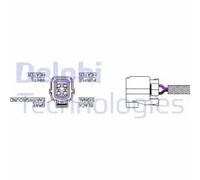 Sonda lambda Sonda plana ES20215-12B1 DELPHI para HONDA CIVIC VII Hatchback FR-V