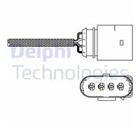 Sonda lambda Sonda plana ES20285-12B1 DELPHI para AUDI VW SKODA