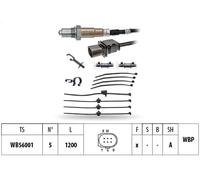 Sonda lambda térmico 10.8425 FACET para PORSCHE VW AUDI SKODA
