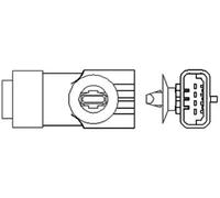 Sonda lambda térmico 466016355006 MAGNETI MARELLI para RENAULT TWINGO I KANGOO