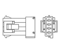 Sonda lambda térmico 466016355043 MAGNETI MARELLI para CITROËN PEUGEOT FIAT
