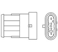 Sonda lambda térmico 466016355044 MAGNETI MARELLI para FIAT MAREA MULTIPLA