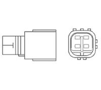 Sonda lambda térmico 466016355046 MAGNETI MARELLI para LEXUS TOYOTA