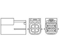 Sonda lambda térmico 466016355053 MAGNETI MARELLI para NISSAN MICRA III