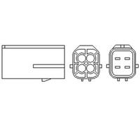 Sonda lambda térmico 466016355055 MAGNETI MARELLI para NISSAN GT-R MICRA III