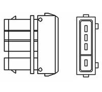 Sonda lambda térmico 466016355069 MAGNETI MARELLI para VW SEAT