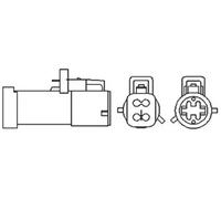 Sonda lambda térmico 466016355090 MAGNETI MARELLI para FORD C-MAX II GRAND C-MAX