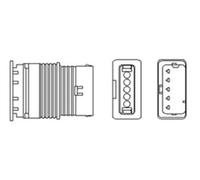 Sonda lambda térmico 466016355103 MAGNETI MARELLI para BMW 5 1 X1 5 Touring X3 3