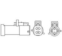 Sonda lambda térmico 466016355117 MAGNETI MARELLI para FORD GALAXY I