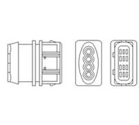 Sonda lambda térmico 466016355128 MAGNETI MARELLI para VOLVO S40 I