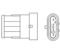 Sonda lambda térmico 466016355130 MAGNETI MARELLI para FIAT CINQUECENTO BRAVA