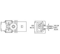 Sonda lambda térmico 466016355152 MAGNETI MARELLI para FORD CITROËN LAND ROVER