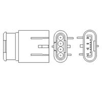 MAGNETI MARELLI 466016355154 Sonda lambda