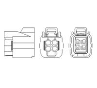 Sonda lambda térmico 466016355155 MAGNETI MARELLI para SUBARU IMPREZA Sedán