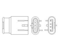 Sonda lambda térmico 466016355160 MAGNETI MARELLI para FIAT LANCIA ALFA ROMEO