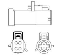 Sonda lambda térmico 466016355169 MAGNETI MARELLI para FORD FOCUS III C-MAX II