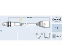 Sonda lambda térmico 77149 FAE para SEAT VW