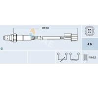 Sonda lambda térmico 77290 FAE para VOLVO MITSUBISHI