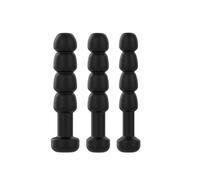 Sonda ligera de protección uretral para hombres, 49 mm, color negro, accesorio para ejercicios físicos - esM70 (3pcs(8mm+9mm+10mm))