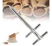 Sonda para muestras de granos del suelo, Sonda de muestreo de acero inoxidable de 19-48 mm de diámetro y 100-200 cm de longitud(150cm,25mm)