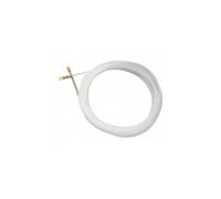 sonda pasahilos de poliamida de 3 mm de diámetro y 25 m de longitud, ideal para pasar cables y conductores en espacios estrechos.