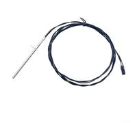 Sonda termistor para estufa de pellets, compatible con los modelos 3-20-00744 P38/P61/P68 PC45/PF100, pieza de repuesto de sensor de temperatura de acero inoxidable