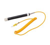 Sonda Termopar Tipo K, Vastago Recto Superficie para Medidor Temp | Cuerpo Plastico Ingenieria Malla Respuesta Rapida Instalacion Facil Lectura Estable Uso Automotriz Contacto Superficie