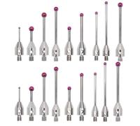 Sonda tridimensional, aguja de medición de tres coordenadas, cabezal de medición de rubí, aguja de medición específica for máquina herramienta, 1 Uds.(15)