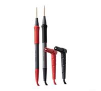 Sondas de prueba de multímetro de precisión extra, cables de silicona suave de 0,28 mm, 1000 V 20 A, compatible con medidores de abrazadera analógicos digitales