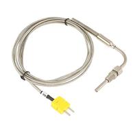 Sondas de Sensor de Tipo K, Sensor de Temperatura de Termopar K-Tipo EGT Termopar con Punta Expuesta y Conector 5 mm de Diámetro Tamaño de Roscas 1/8" NPT