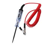 Sondas puntiagudas de luz LED bicolor para automóvil, cable de resorte de 91 pies para evaluación de cableado de mezcla probador de circuito de automóvil