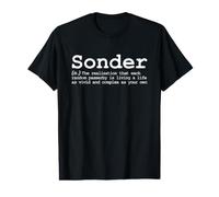 Sonder Extraño Vocabulario Poético Compasión Palabra Definición Ah Camiseta gráfica económica
