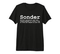 Sonder Extraño Vocabulario Poético Compasión Palabra Definición Ah Camiseta Premium