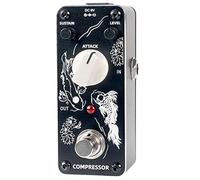 Sondery compresor Pedal efecto de guitarra, True Bypass, controles por Sustain Level y Attach, tamaño mini con