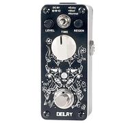 Sondery digital delay Pedal efecto guitarra, True Bypass, 3 modos de modulación de eco y normal - Mini size