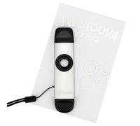 Sondery Kazoo profesional Kazoo de metal de doble cabeza con tono alto y bajo y 5 membranas, atasco junto con guitarra, ukelelele, violín y más, plateado