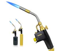 Sondiko Antorcha de propano, GJ-8000 de alta intensidad, cabezal de antorcha de gas, arranque de gatillo, soplete de soplete resistente para soldadura, cocina, barbacoa (cilindros de gas no incluidos)