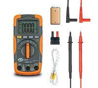 SONEL CMM-10 Mutímetro digital profesional probador, probador electricista voltaje AC/DC 600V Resistencia/Capacidad/Frecuencia/Ciclo de trabajo/Temper