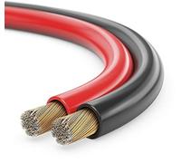 sonero® 10 Metros 2x1.50mm² Cable de Altavoz CCA, Color: Rojo/Negro