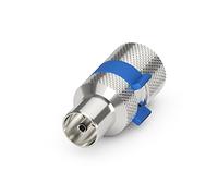 sonero, Conector IEC para cable de satélite, cable de antena, cable coaxial con ⌀ 6,5-7,5 mm, fácil de montar usted mismo, cromado, juego de 2