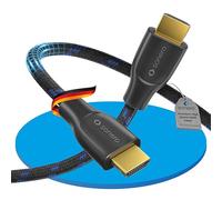 sonero PHC011-005 Cable HDMI, 4K UltraHD, 3D FULL HD, 18Gbps, plateado, 0.5m