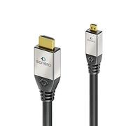 sonero® Premium Cable HDMI de Alta Velocidad con Ethernet, 1,00 m, UltraHD / 4K / 60Hz, 18 Gbps, Negro